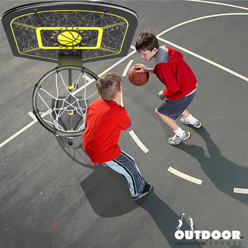 Kids Basketball Hoop Indoor Outdoor, Portable Adjustable Height 3.6ft-6.2ft for Boys Girls Age 3-8 Sports Toy