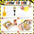30 Set Capoda Construction Theme Plastic Shovel with Clear Cellophane Bag Construction Theme I Dig You Cards and Ropes