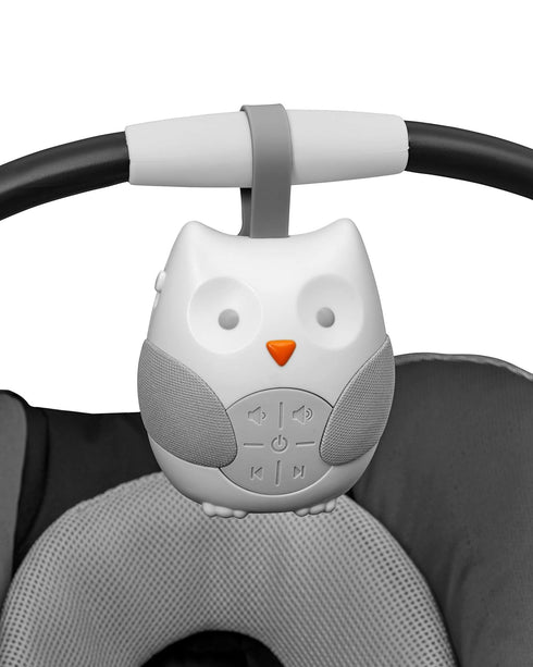 Owl-Themed Portable Baby Sound Machine for On-the-Go Comfort