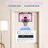 Mini Indoor Basketball Hoop with LED Light & Electronic Scoreboard, Over The Door Unicorn Toy Gifts for Kids