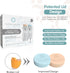 730 2-Pack Set, 8 oz, The Project Honey Bear Straw Cup for Babies, Honey Bear Bottle with Travel Lid, Therapy Learning