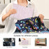 SyXIOP Pink Reusable Portable Changing pad with Tissue Pocket Diaper Changing pad Portable Infant Travel Station Kit