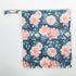Sigzagor Medium Wet Dry Bag Baby Cloth Diaper Nappy Insert Bag Reusable Washable With Two Zippered Pockets For Girls