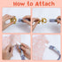6 Pack 6PS21 babygoal Floral Pacifier Clips, Binky Paci Holder Clips Leashes Fits for Most Baby Pacifiers and Binkies