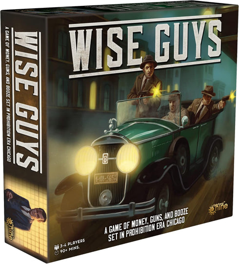 Wise Guys by Gale Force Nine: Strategy Game to Turn Chicago Upside Down, 3-4 Players, 90 Minute Play Time
