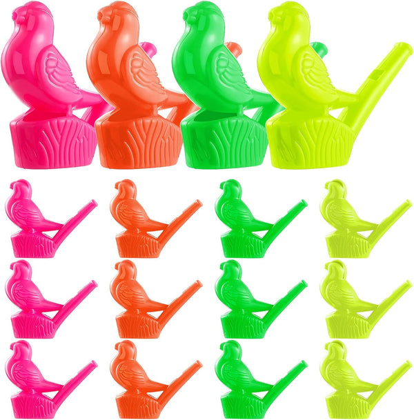 24 Pieces Bird Water Whistle - Party Whistles for Kids, Novelty Bird Call Whistle Toy