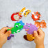 Refrigerator Magnets for Toddlers 1-3, Animal Fridge Magnets for Kids, Rubber Cute Magnets for Babies