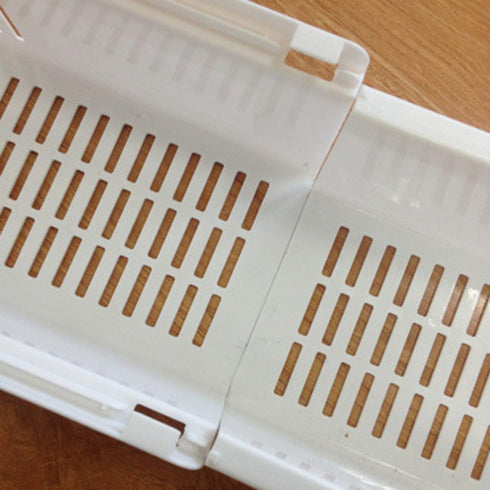 Retractable Shower Toy Organizer for Kids - Adjustable Bathtub Storage Solution