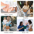 Pack printe Small Diaper Bag with Portable Changing Pad, Crossbody Diaper with Wipes Pocket, Women Waist Bag