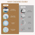 Pregnancy Pillows for Sleeping, Adjustable Travel Wedge Pillow for Belly, Back & Hip Support, Compact Maternity Sleep