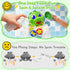 Yitbisy 1 2 3 1-3 Dinosaur Baby Bath Toys for Year Old Boys, Dino Bath Bubble Machine with Rainbow Lights & Water