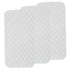 Ginwrek 3Pcs 27x14'' Changing Mat Diaper Changing Pad Waterproof Mat Washable Reusable Cotton Travel Pad for Baby