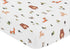 Pack Sweet Jojo Designs Baby Mini Crib Sheets (Woodland Animals) for Girls & Boys, Newborn, Infants/Nursery Room