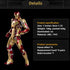 Ironman MK42 7 Inch Collector's Edition Action Figures Mark Model Doll Statues (MK 42)