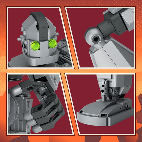 Iron Robot Building Set, Metal Giant Building Block Toys Compatible with Lego, Classic Movie Collectibles, Great Gifts