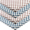 FIGEPO 4 Pack Checkered Pack N Play Sheets Sheets Neutral Breathable Fitted Baby