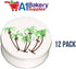Palm Trees with Coconuts Cake/Cupcake Toppers, 12 pcs by A1 Bakery Supplies
