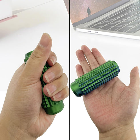 Deiviko 2PCS 3D Little Ouchies Fidget, Portable Stim Tool, Pocket Mini Fidget Toy Pain Stim Fidget, Printed Venting Key