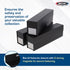 BCW QuickFold Card Boxes for Magnetics and Toploaders - Magnetic Closure Trading Card Storage Box, Fits 850-1200 Cards