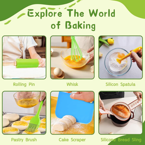 Toddlers-21PCS Sets Set Set Set Montessori Kitchen Tools for Kids Cooking Real-Montessori Cooking for Toddlers Kids