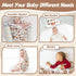 Guawubiang 1PCS 1 32 32IN Wildlife Theme Baby Bath Towels, Hooded Baby Towel for Newborns, Toddler Bath Towel for Boys