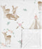 Sweet Jojo Designs Boho Watercolor Woodland Deer Floral Baby Girl Receiving Security