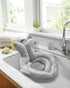 Skip Hop 0-6 Soft Sink Baby Bath Tub and Rinse Cup, Moby Grey, Months