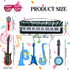 Inflatable Rock Star Toy Set - 12 Pack of Inflatable Instruments for 80s 90s Party Decorations