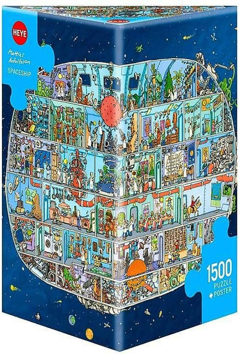 Heye "Spaceship" 29841 Adolfsson Triangular Puzzles