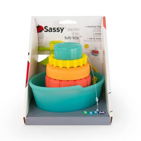 STACKIN' Ship TUB Toy for Fun Playtime.