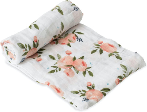 Little Unicorn Premium Cotton Swaddle Baby Blanket | Breathable Fabric | for