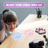 FauKait 1pcs 5.5in (1pcs 5.5in Pink Big Thin Squishy Cat Paw Squeeze Toys,Cute Kawaii Squishies,Cat Paw Fur Ball,Jelly