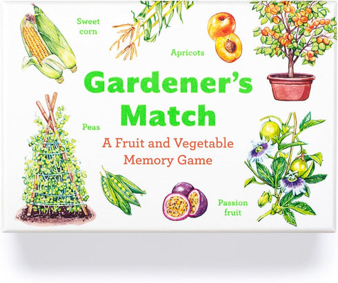 Laurence King Gardener's Match A Fruit and Vegetable Memory Game