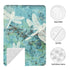 Hcpwzrf Dragonflies Teal and Leaves Baby Car Seat Cover & Nursing Cover - Breathable Stretch Multi-Use Cover