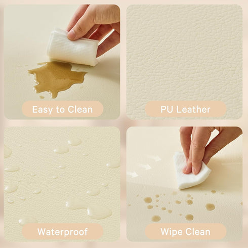 50 50 Tummy Waterproof Baby Play Mat for Floor Memory Foam * Cushion Playpen Playmat Time Crawling Mat Nursery Rug