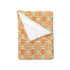Cute Orange Sweet Baby Blankets for Girl Boy Orange Cream Party Swaddle