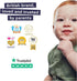 1 60 100% 99% Pura Flushable Toddler Wipes x Wipes, Plastic Free, Water, Hypoallergenic & Fragrance Free, Totally