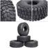 4.7"/120mm 1.9 Tires RC Crawler Tyres for 1.9 Beadlocks Rims, Soft Rubber for Traxxas TRX4 Axial SCX10 II III