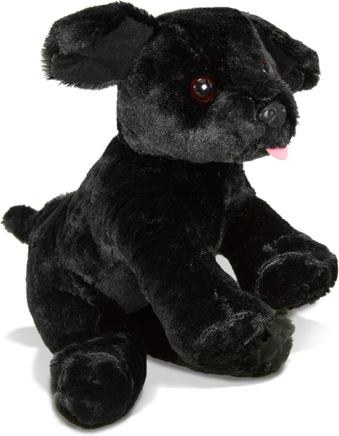 Melissa & Doug Benson Black Lab Stuffed Animal Puppy Dog