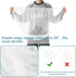 URZGU 2 Pack, Pack Baby Mosquito Net for Stroller Perfect Bug Net for Strollers, Bassinets, Cradles, Playards, N Plays