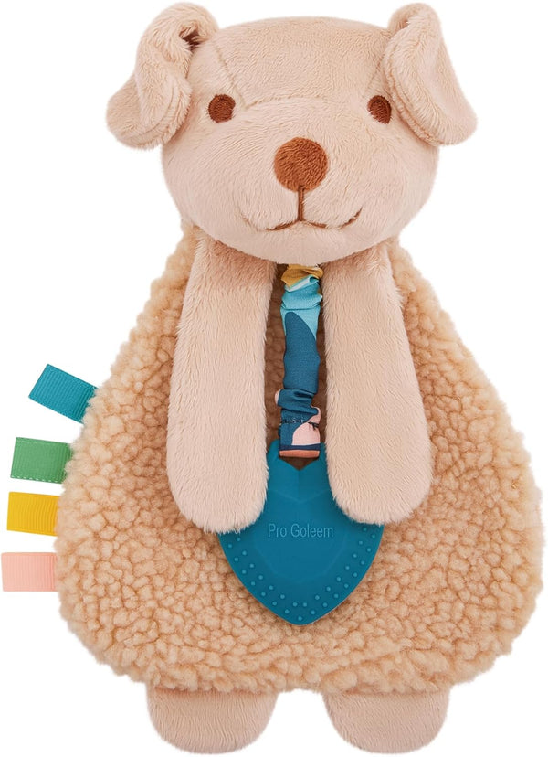 Pro Goleem Dog Loveys for Babies Girl and Boy, Baby Lovey with Teether, Baby