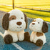 11.8 Inch Fuzzy Large Puppy Stuffed Animal, Adventure Puppy Pillow Toy, Brave Boy's and Girl's Room Decor