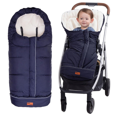 Stroller Footmuff, Winter Waterproof Bunting Bag with Adjustable Fixing Cords for All Strollers