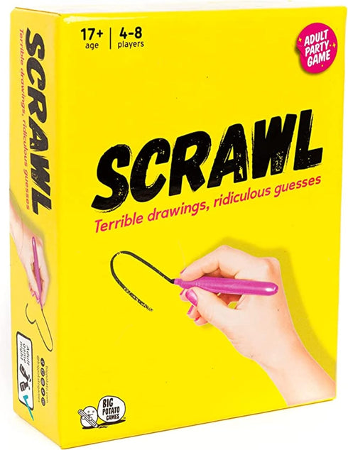 Big Potato Scrawl: Adult Board Game | Terrible Drawings and Ridiculous Guesses