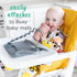 Busy Baby Bottle Bungee - Sippy Cup Strap - Keeps Bottles and Sippy Cups Off The Floor - Food Grade Silicone