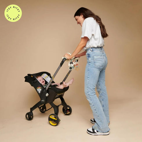 0 Itzy Ritzy Spiral Car Seat & Stroller Activity Toy - Stroller & Car Seat Toys for Ages Months and Up - Hanging Toys