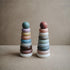 mushie Stacking Rings Toy, Made in Denmark (Rustic)