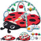 Jyusmile Baby Play Gym Mat, 8-in-1 Tummy Time Mat with 6 Toys,