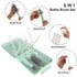 Set Essential-6 1 Bottle Brush -Baby Travel in Bottle Cleaner Kit with Silicone Bottle Brush,Nipple Cleaner Brush,Straw