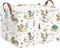FXOCSHE Rectangular Dinosaur Baskets,Watercolor cute dragon fairy tale kids nursery basket,Cloud moon star